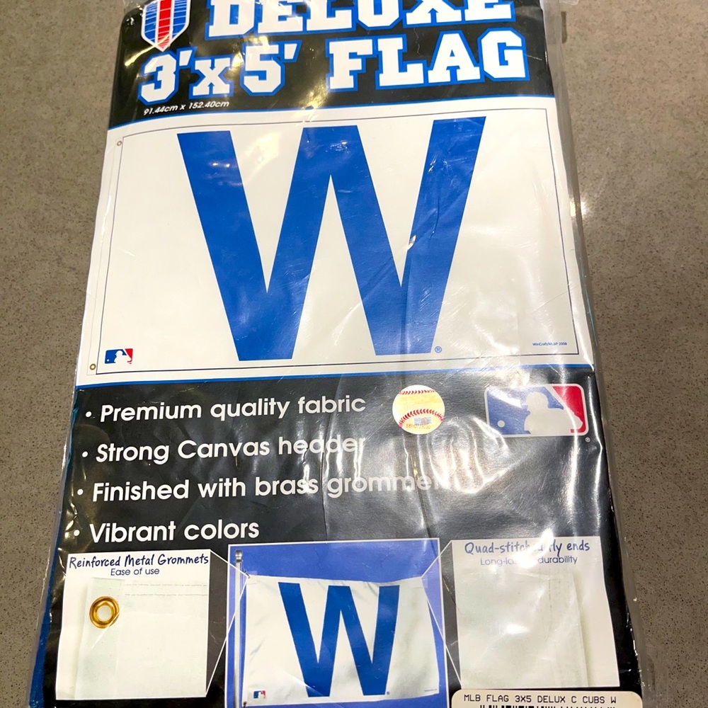 Chicago Cubs Deluxe “W” Flag